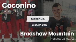 Matchup: Coconino  vs. Bradshaw Mountain  2019