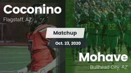 Matchup: Coconino  vs. Mohave  2020