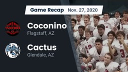 Recap: Coconino  vs. Cactus  2020