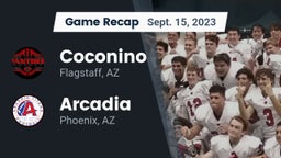 Recap: Coconino  vs. Arcadia  2023