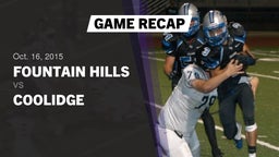 Recap: Fountain Hills  vs. Coolidge 2015