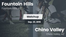 Matchup: Fountain Hills vs. Chino Valley  2016