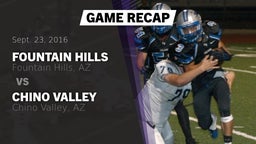 Recap: Fountain Hills  vs. Chino Valley  2016