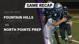 Recap: Fountain Hills  vs. North Pointe Prep  2016