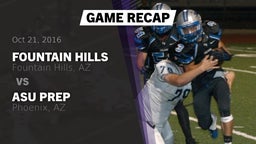 Recap: Fountain Hills  vs. ASU Prep  2016