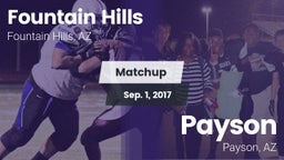 Matchup: Fountain Hills vs. Payson  2017