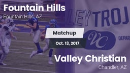 Matchup: Fountain Hills vs. Valley Christian  2017