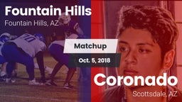 Matchup: Fountain Hills vs. Coronado  2018