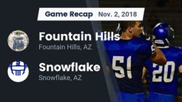Recap: Fountain Hills  vs. Snowflake  2018
