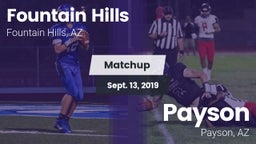 Matchup: Fountain Hills vs. Payson  2019