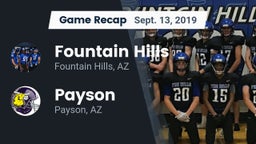 Recap: Fountain Hills  vs. Payson  2019