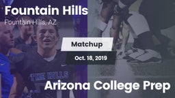 Matchup: Fountain Hills vs. Arizona College Prep 2019