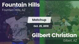 Matchup: Fountain Hills vs. Gilbert Christian  2019