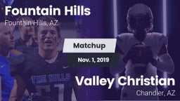 Matchup: Fountain Hills vs. Valley Christian  2019