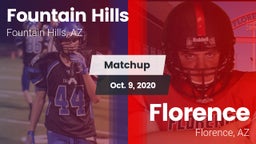 Matchup: Fountain Hills vs. Florence  2020
