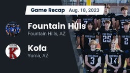 Recap: Fountain Hills  vs. Kofa  2023