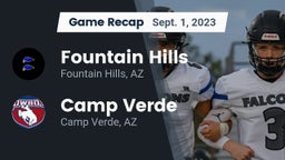 Recap: Fountain Hills  vs. Camp Verde  2023