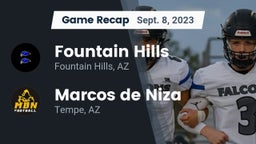 Recap: Fountain Hills  vs. Marcos de Niza  2023