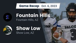 Recap: Fountain Hills  vs. Show Low  2023