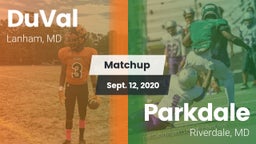Matchup: DuVal vs. Parkdale  2020