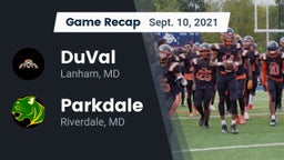 Recap: DuVal  vs. Parkdale  2021
