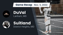 Recap: DuVal  vs. Suitland  2022