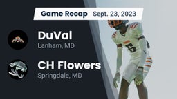 Recap: DuVal  vs. CH Flowers  2023