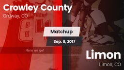 Matchup: Crowley County vs. Limon  2017