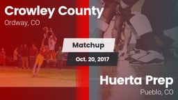 Matchup: Crowley County vs. Huerta Prep  2017