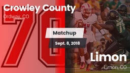 Matchup: Crowley County vs. Limon  2018