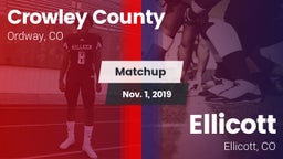 Matchup: Crowley County vs. Ellicott  2019