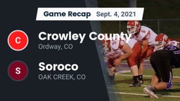 Recap: Crowley County  vs. Soroco  2021