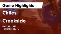 Chiles  vs Creekside  Game Highlights - Feb. 18, 2020