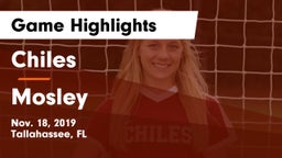 Chiles  vs Mosley  Game Highlights - Nov. 18, 2019