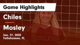 Chiles  vs Mosley  Game Highlights - Jan. 27, 2020