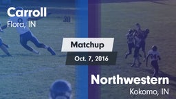 Matchup: Carroll vs. Northwestern  2016