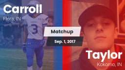 Matchup: Carroll vs. Taylor  2017