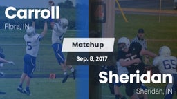 Matchup: Carroll vs. Sheridan  2017
