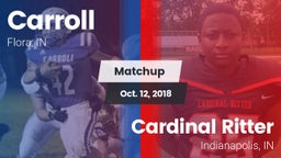 Matchup: Carroll vs. Cardinal Ritter  2018