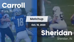 Matchup: Carroll vs. Sheridan  2020
