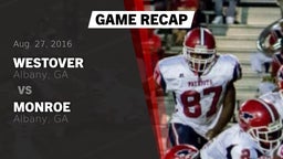 Recap: Westover  vs. Monroe  2016