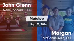 Matchup: John Glenn vs. Morgan  2016