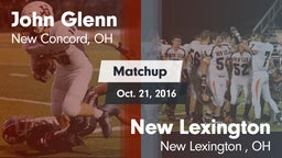 Matchup: John Glenn vs. New Lexington  2016