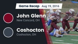 Recap: John Glenn  vs. Coshocton  2016