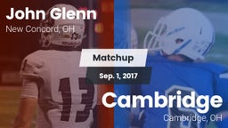 Matchup: John Glenn vs. Cambridge  2017