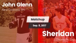 Matchup: John Glenn vs. Sheridan  2017