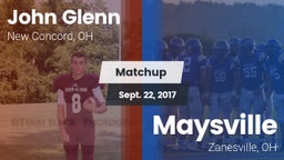 Matchup: John Glenn vs. Maysville  2017