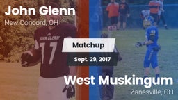 Matchup: John Glenn vs. West Muskingum  2017