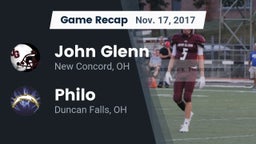 Recap: John Glenn  vs. Philo  2017