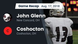Recap: John Glenn  vs. Coshocton  2018